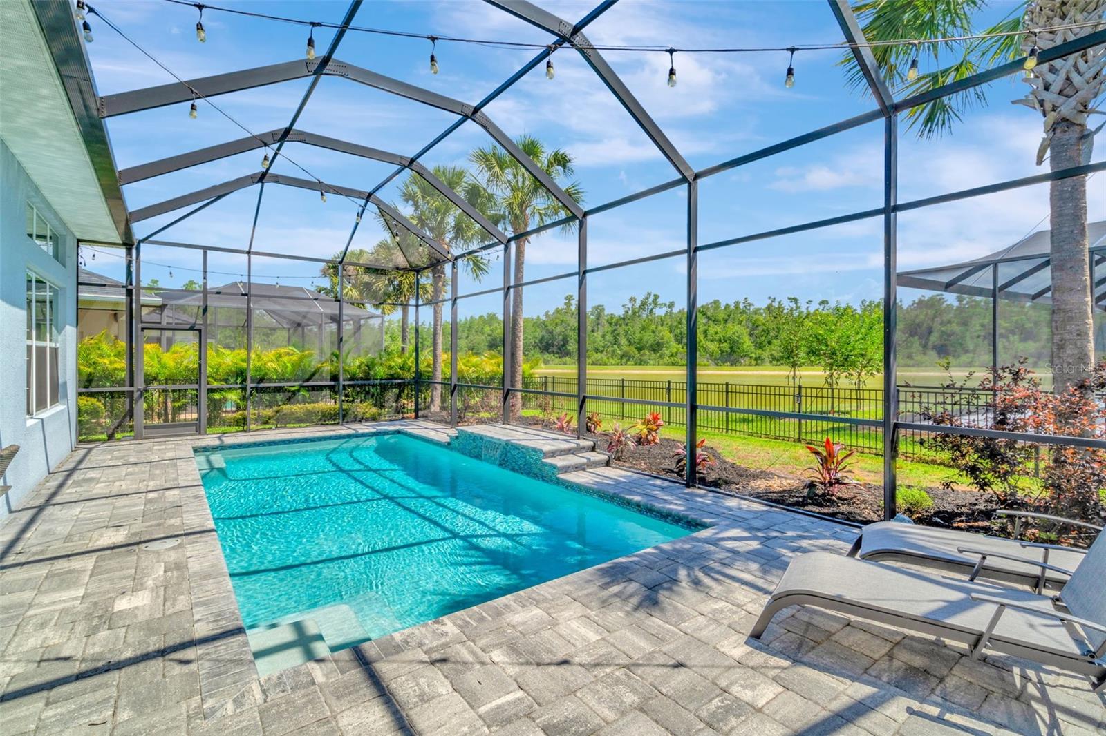 Beautiful pool with a fantastic view.
