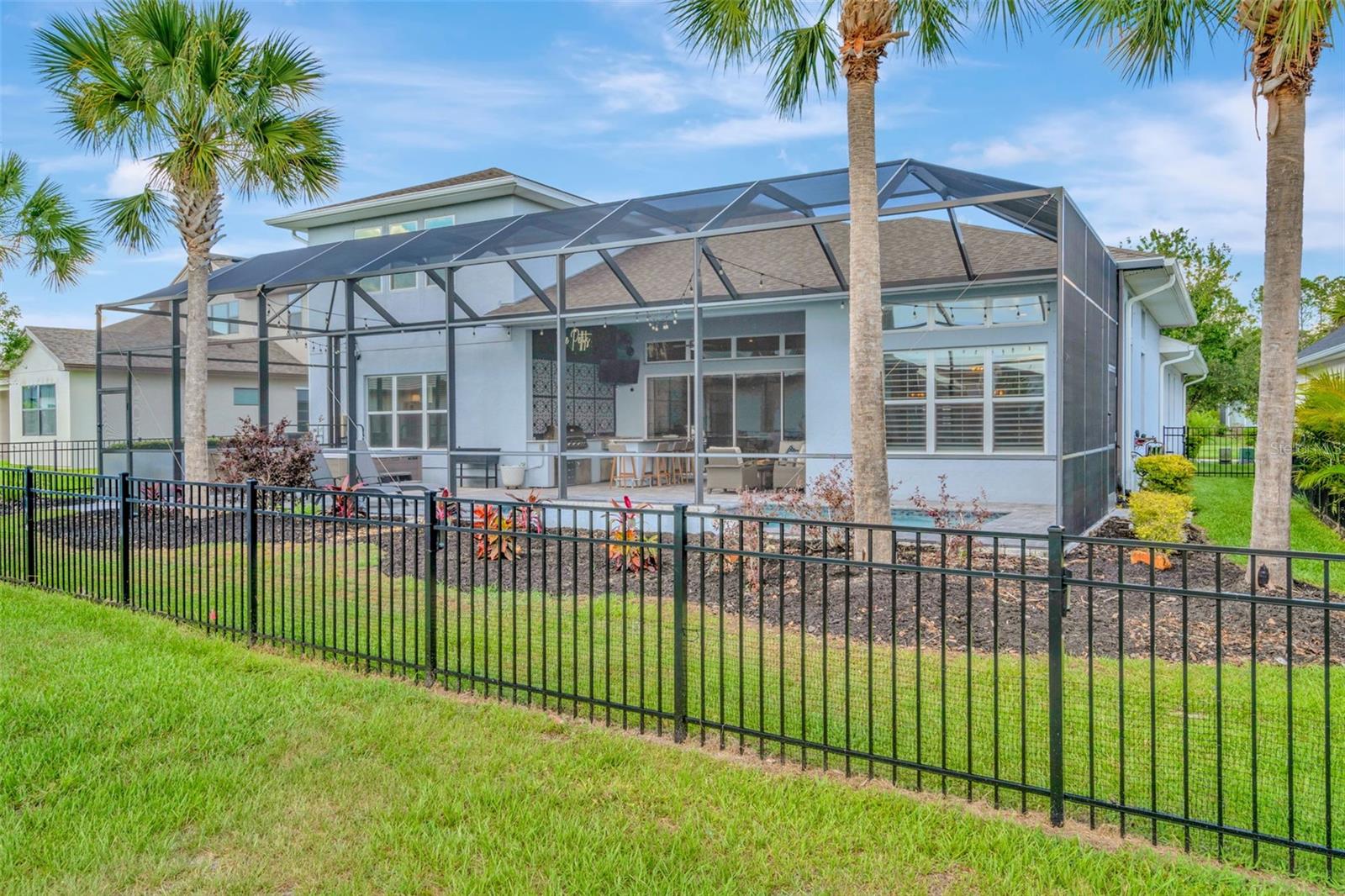 Fully fenced rear yard.
