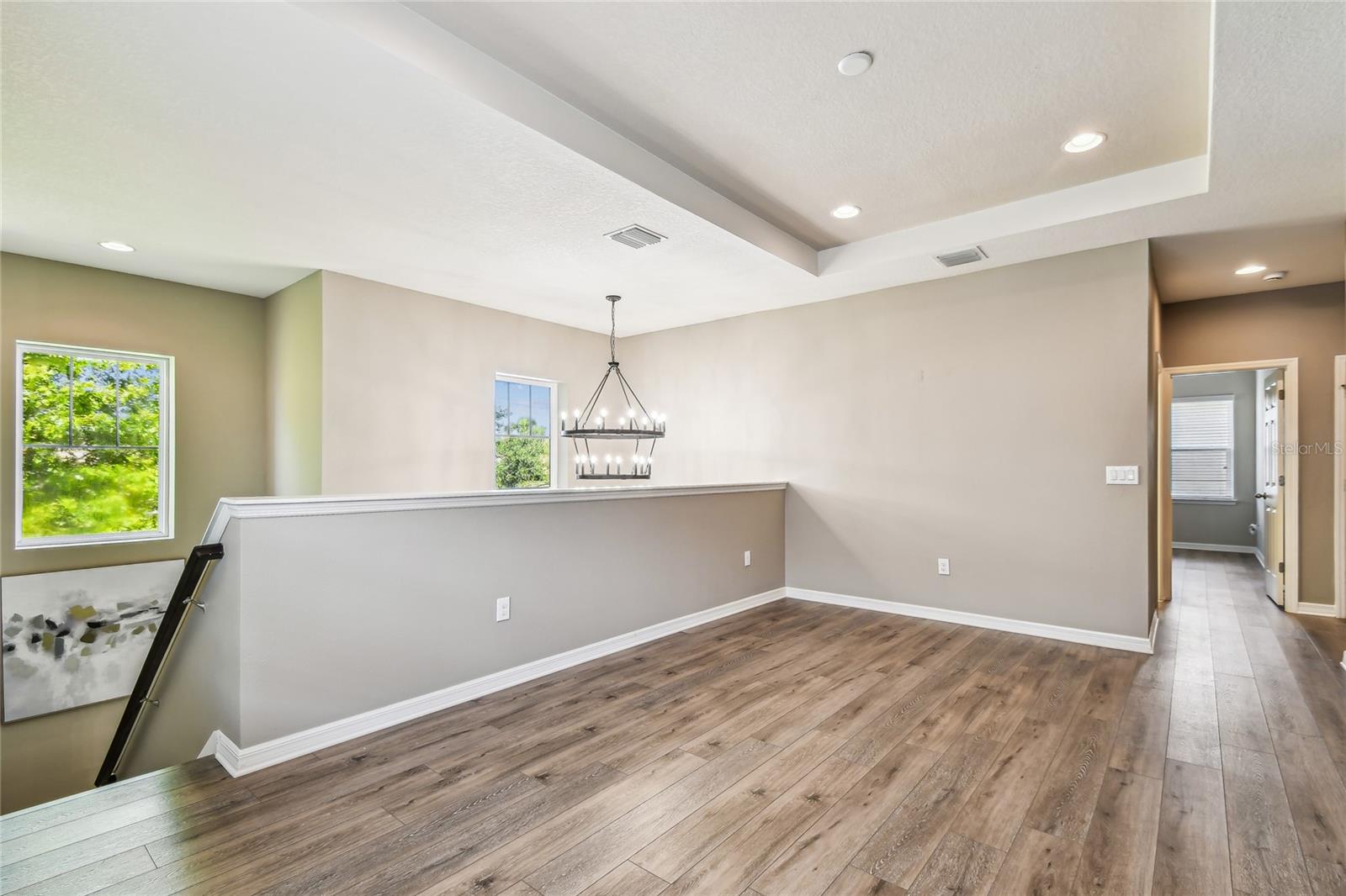 Upper level loft