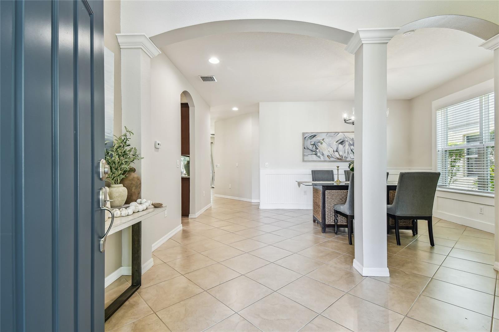 Grand entrance