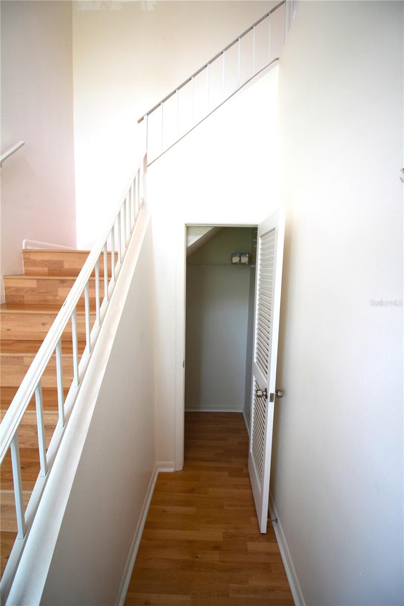 Storage entrance