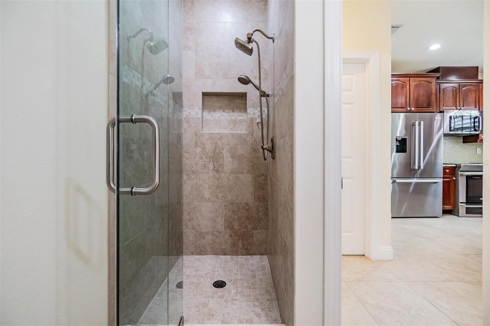 Downstairs Full bathroom, walk in shower