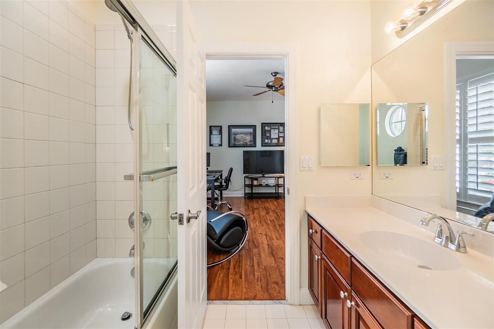 Jack and Jill bathroom