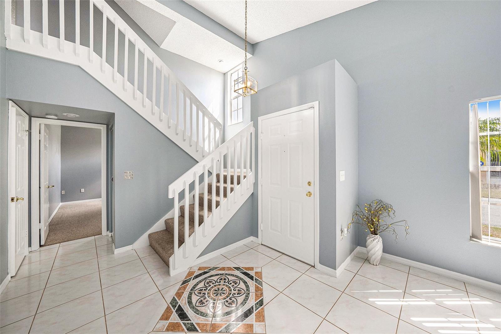 Front Door and Owner Suite Entrance