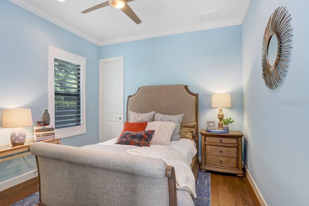 Bedroom 3 off of family room.