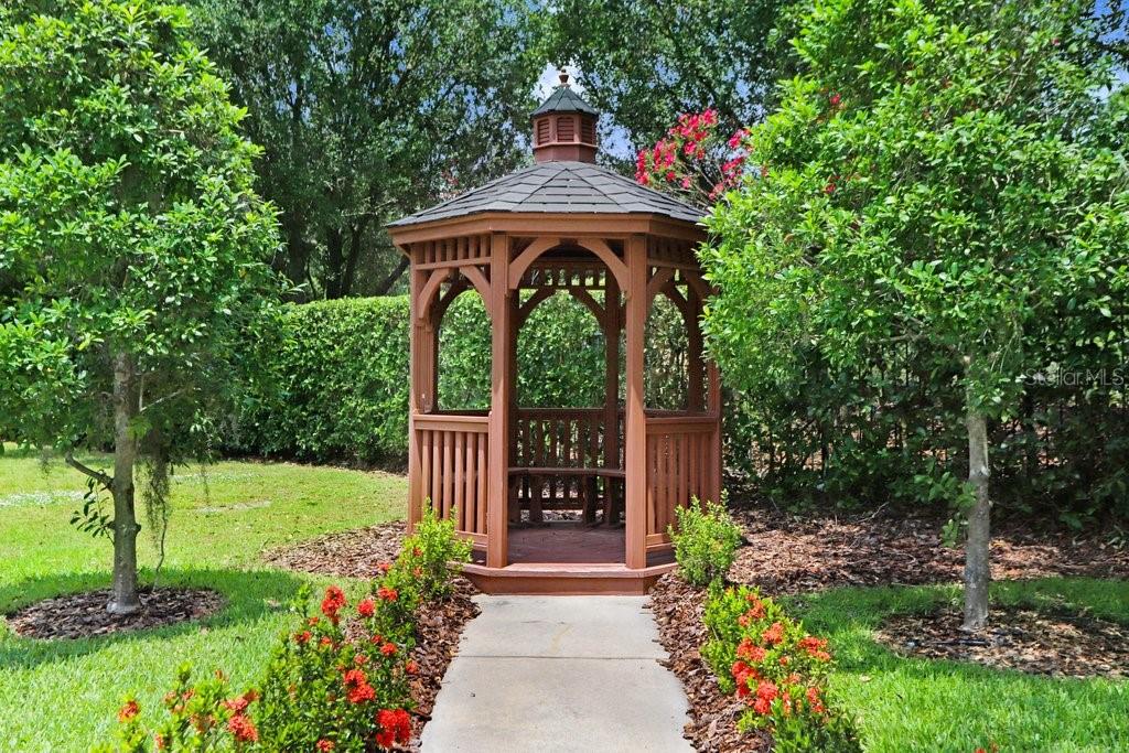 Community gazebo.