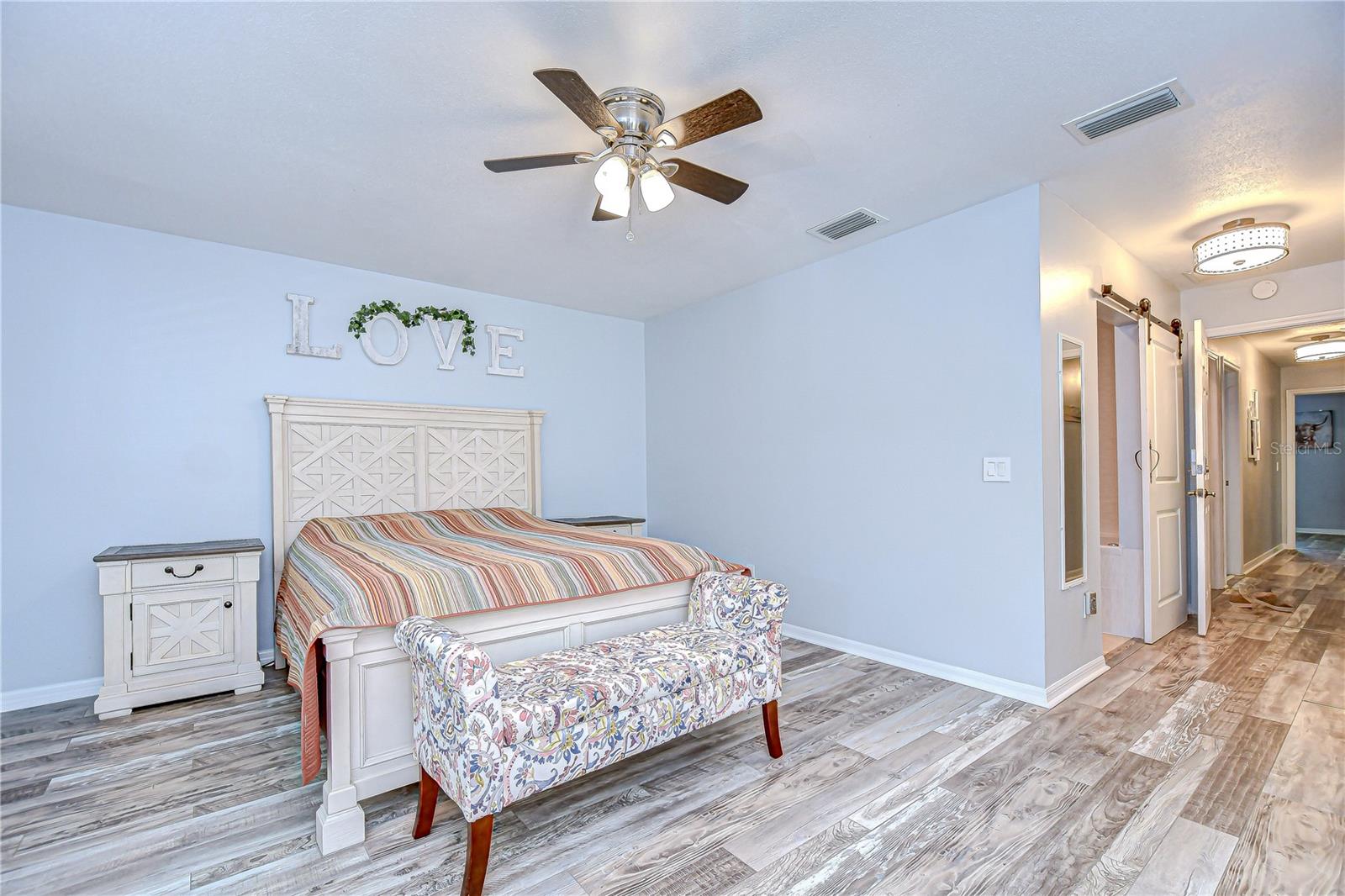 Primary suite is your own private retreat!