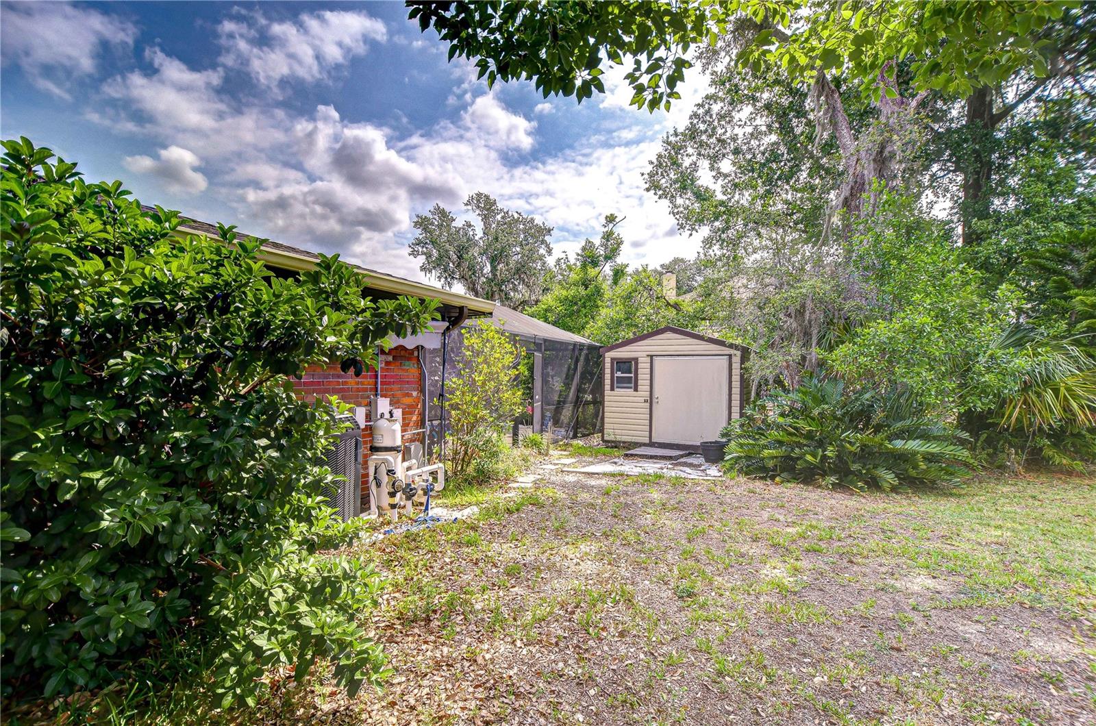 Both storage sheds are made to store all your tools!