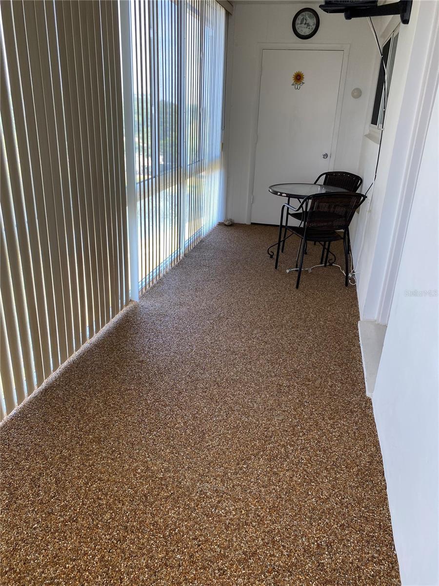 Closed in Porch