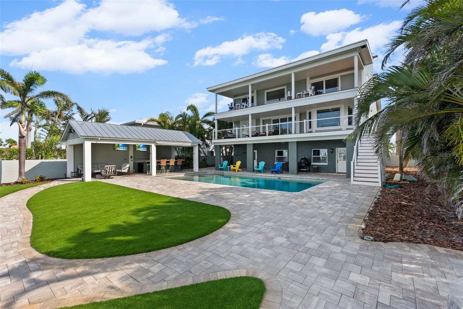 Backyard paradise.