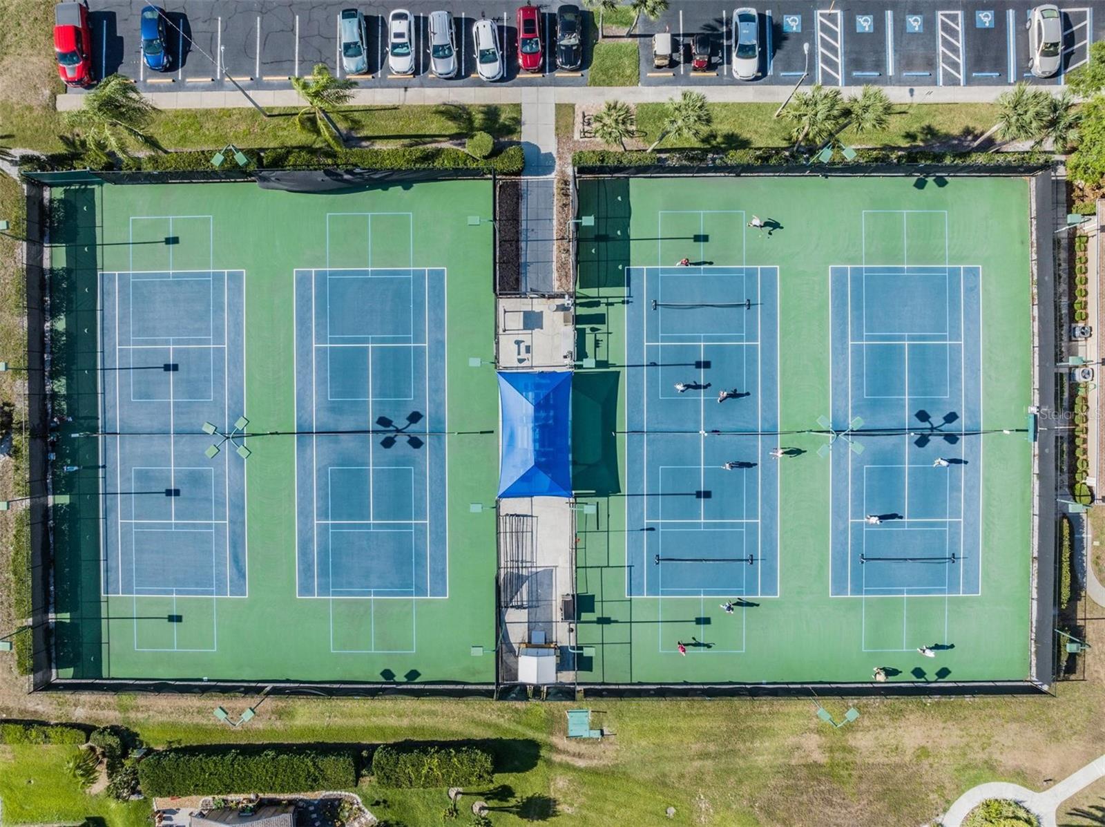 Community Tennis courts.