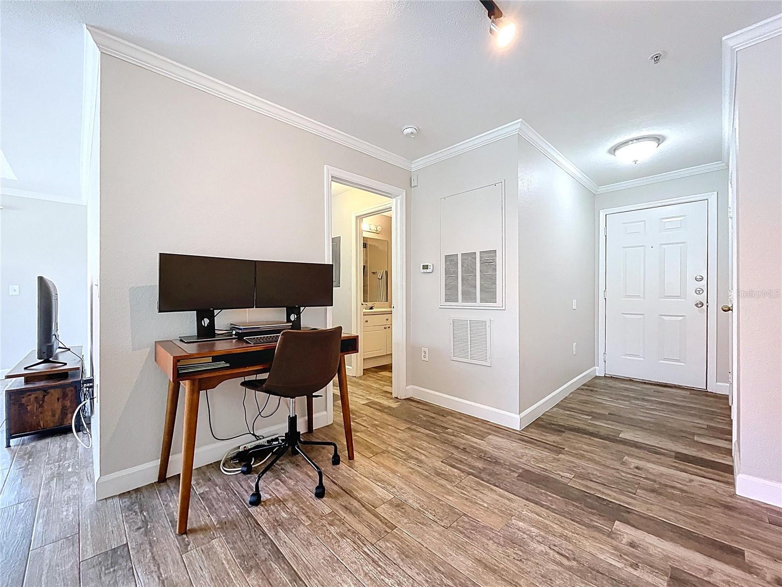 Front Entrance/Hall Closet/ Work Nook