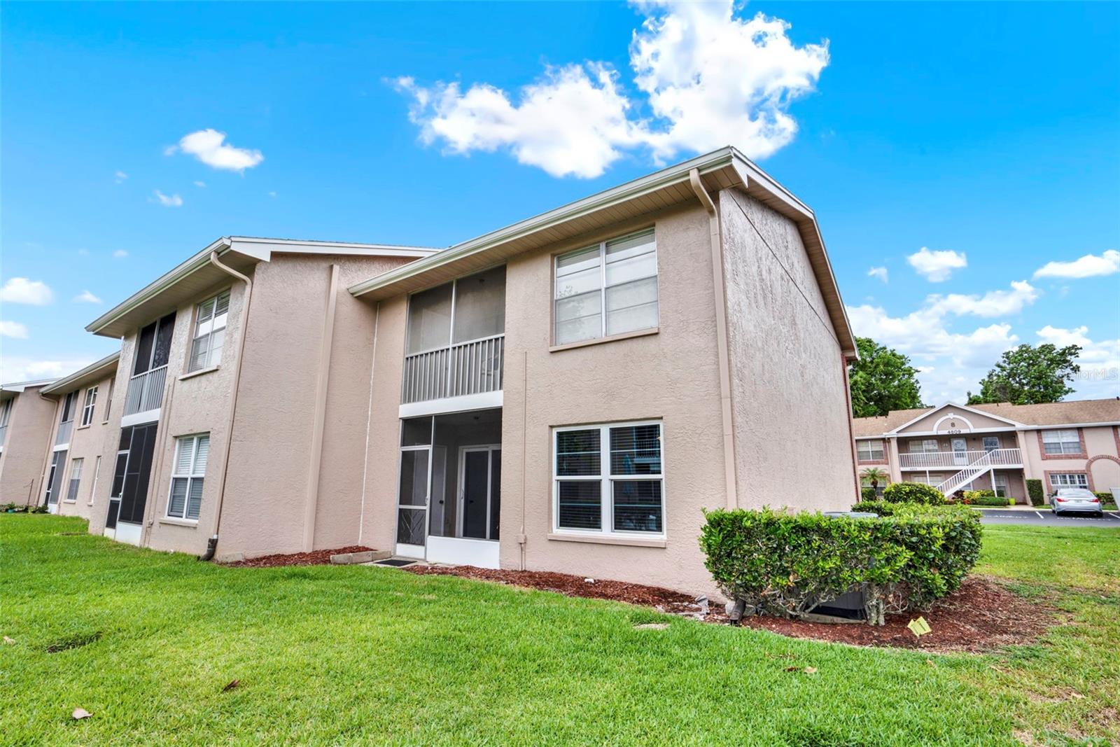 back of condo