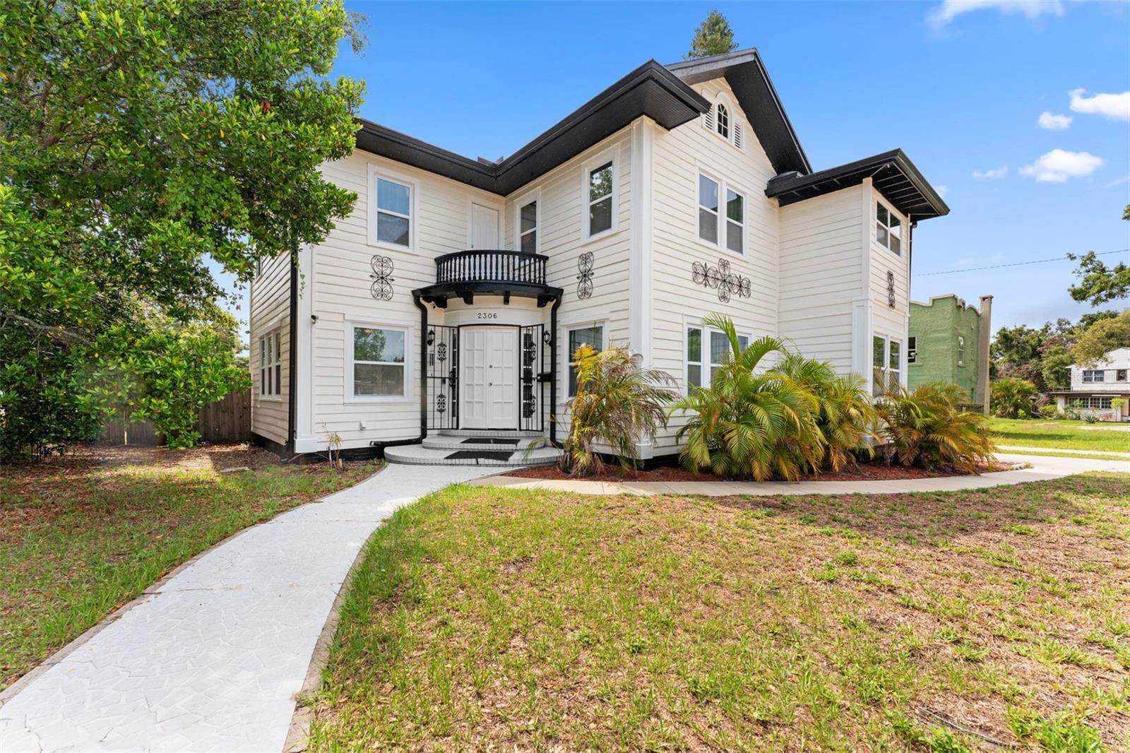Historic Victorian style that is charming from every angle