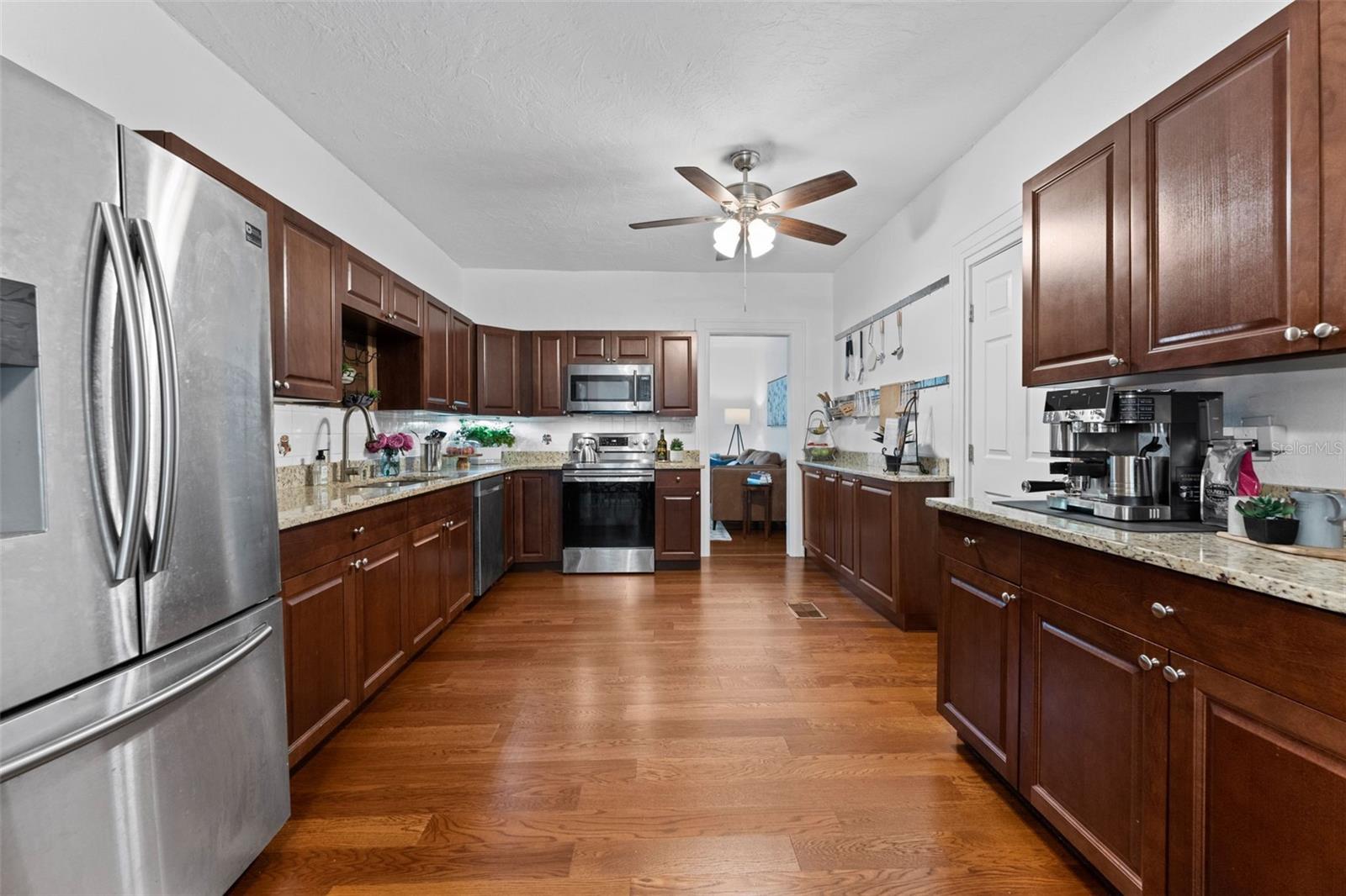 Updated and sleek Kitchen