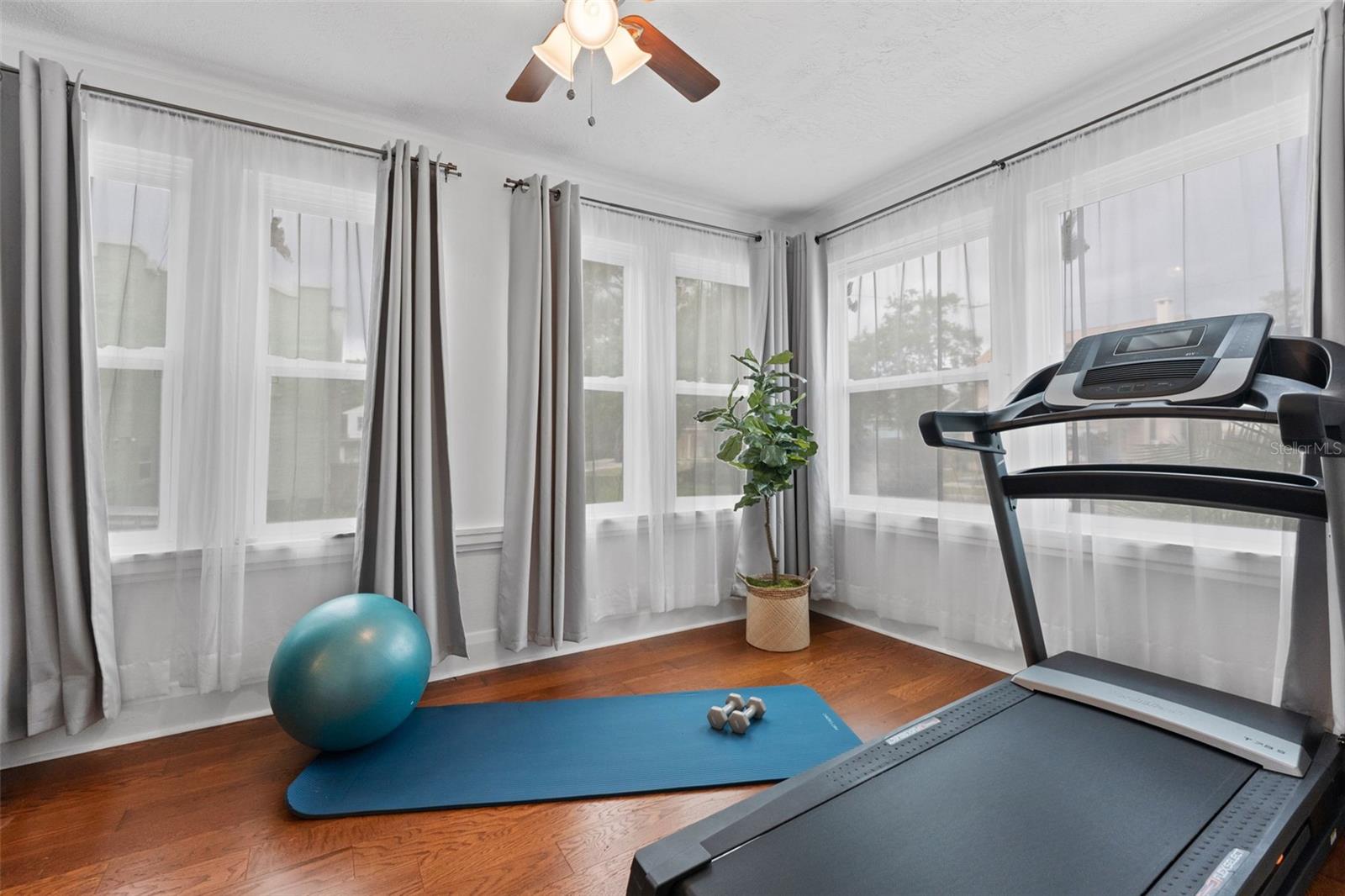 Downstairs Guest Bedroom currently used as a gym