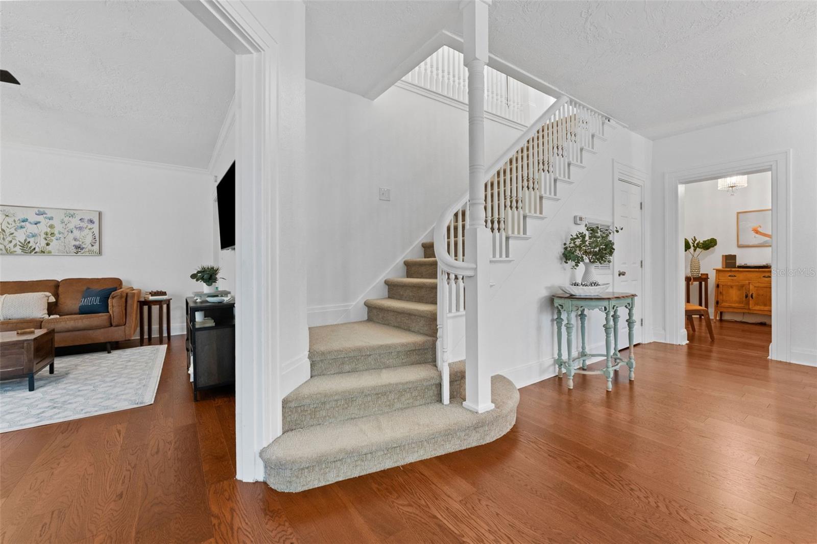 Grand Staircase leads you to your second level!