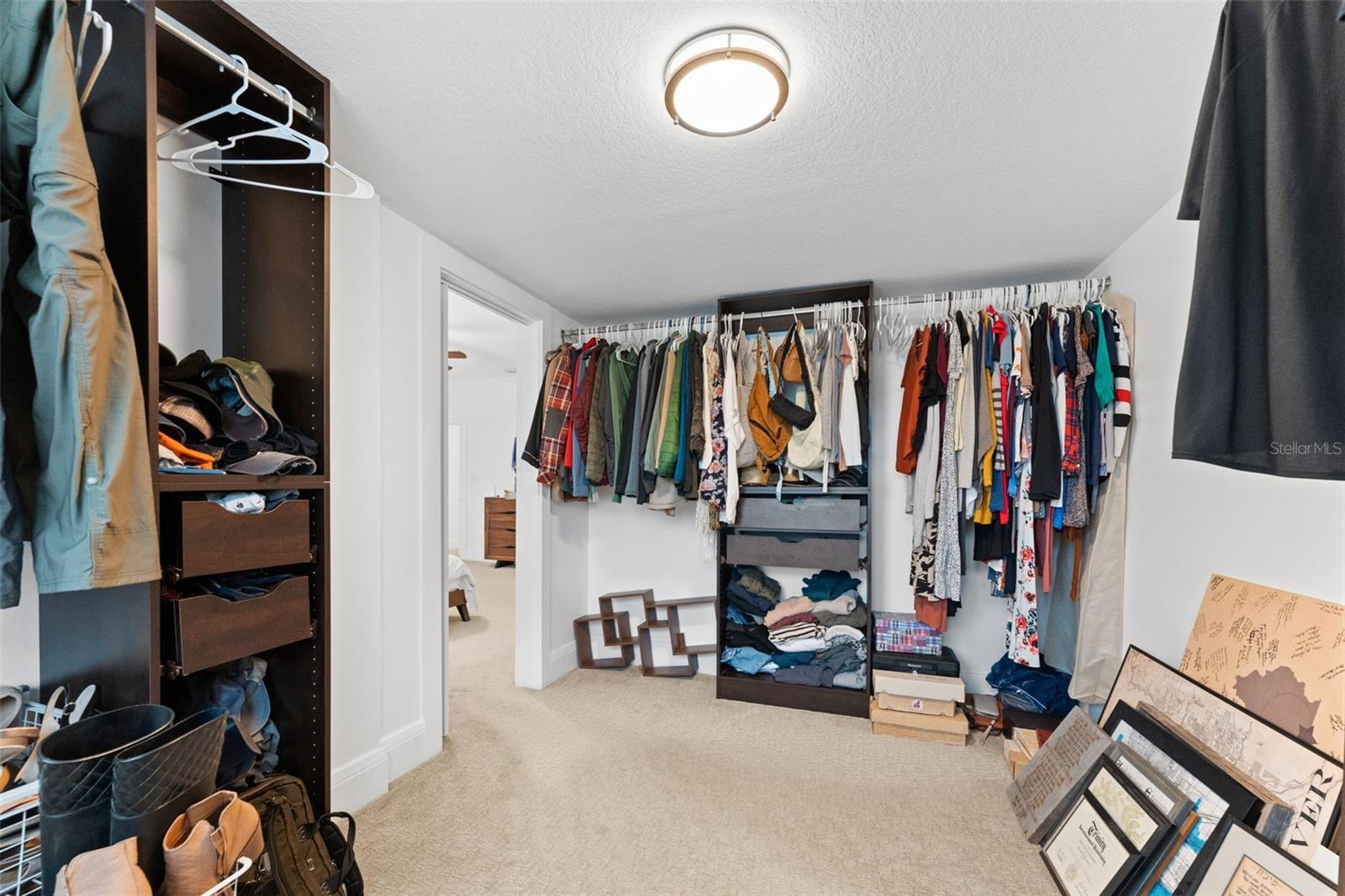 First Large Bedroom Suite Walk-In Closet