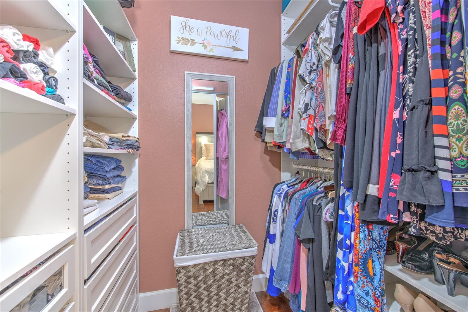 Primary Walk-In Closet