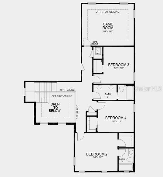 Structural options added include: Tray ceilings, courtyard to garage gourmet kitchen, outdoor kitchen rough-in on the lanai, and wet bar to the great room.