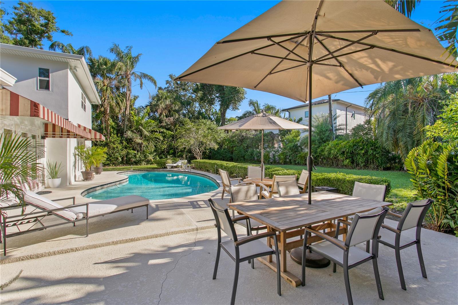 Or lounge poolside while catching some rays