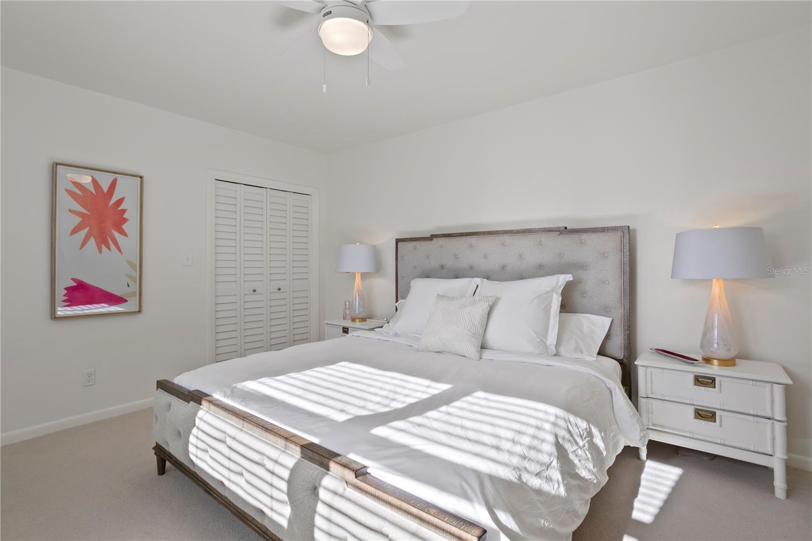 Upstairs, you'll find the private primary suite, providing a quiet retreat from the rest of the home.