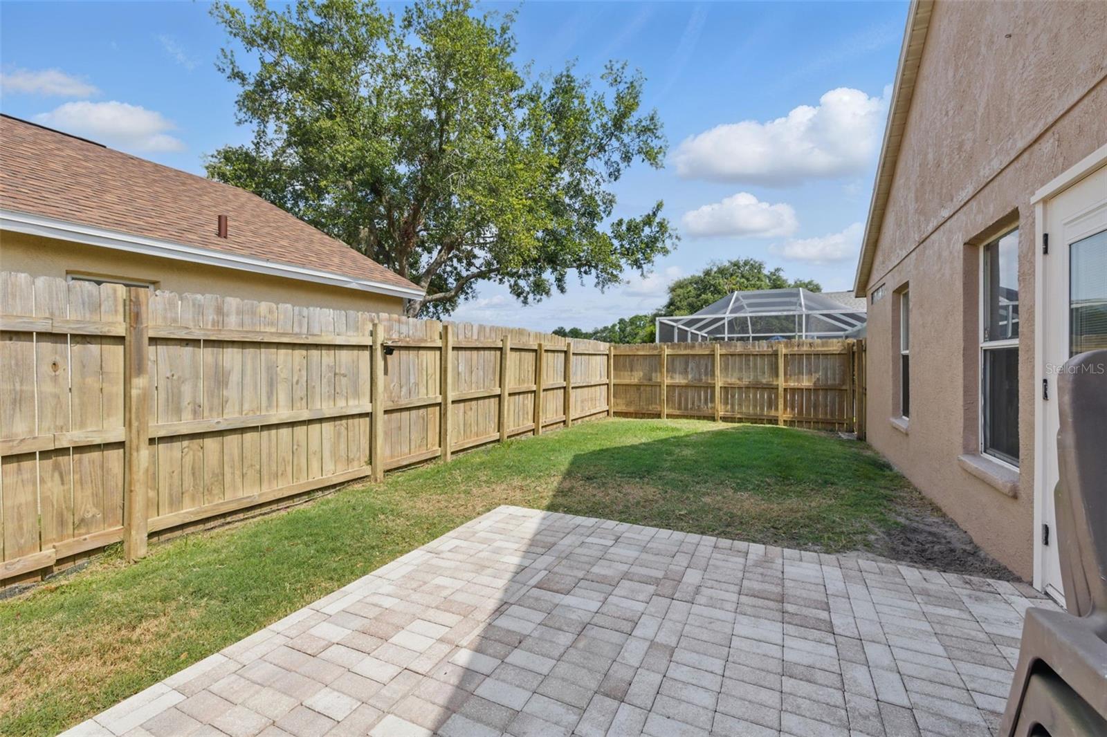 Fenced Backyard