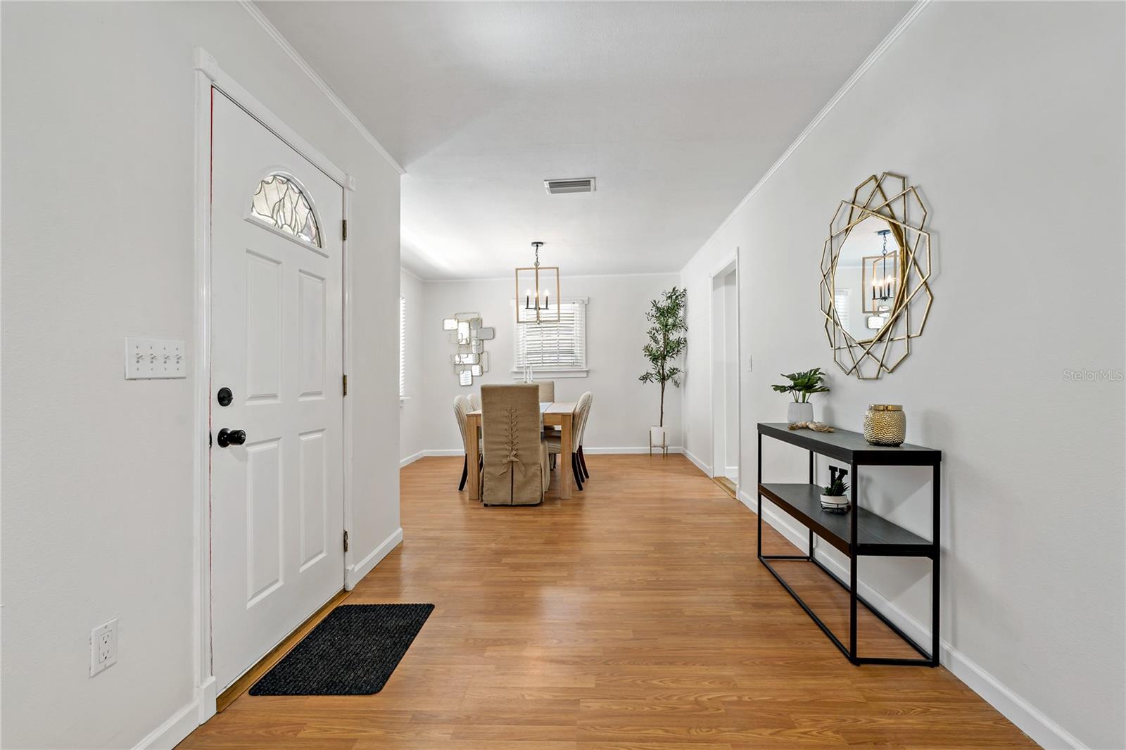 Entryway towards Kitchen