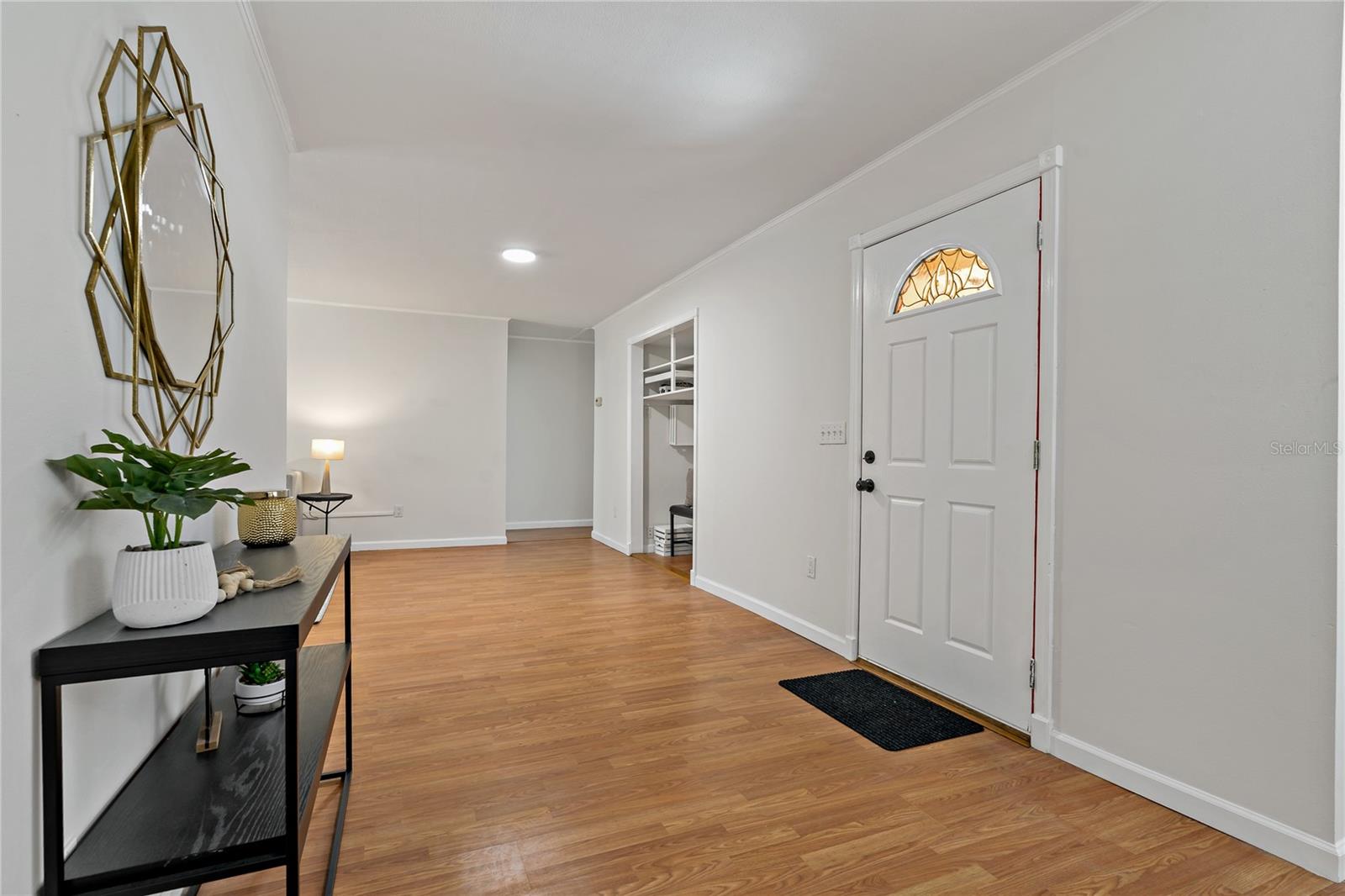 Entryway to Living Room