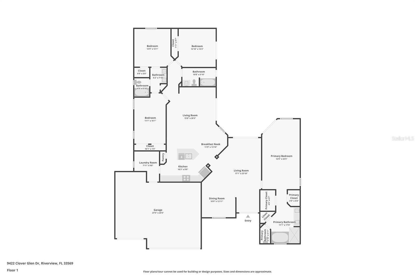 FRIENDLY FLOOR PLAN HAS ROOM FOR YOUR ENTIRE FAMILY!