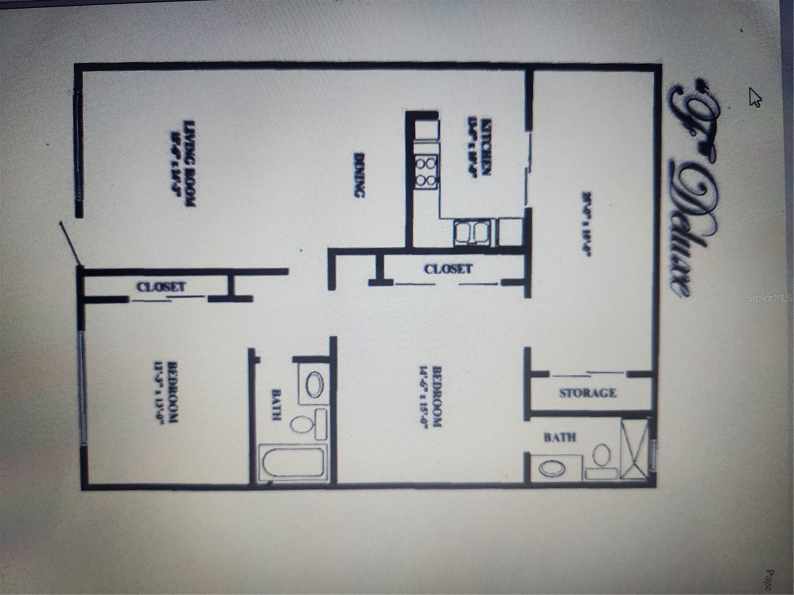 F Deluxe Floor Plan