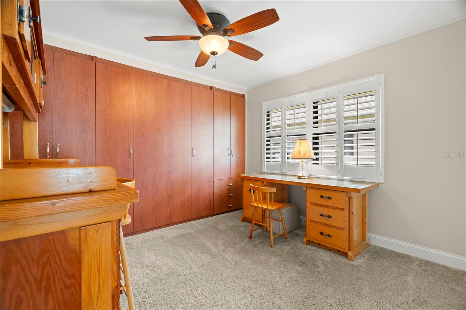 3rd bedroom with a murphy bed.