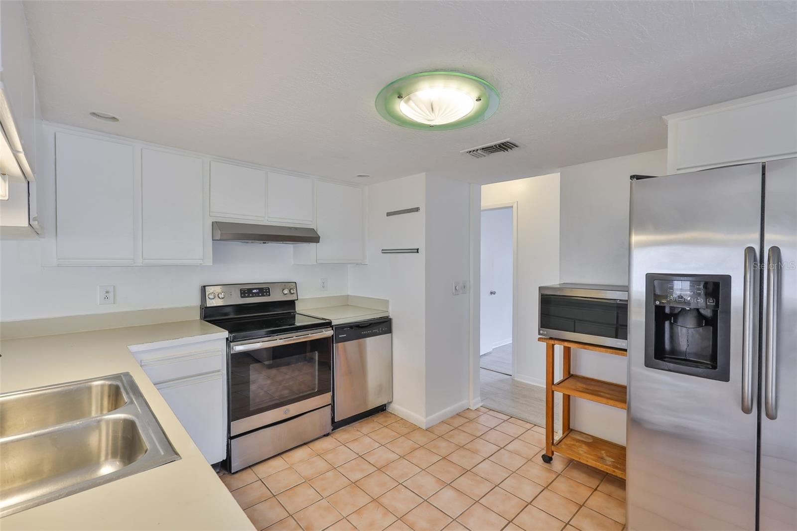 Kitchen with Stainless Steel Appliances