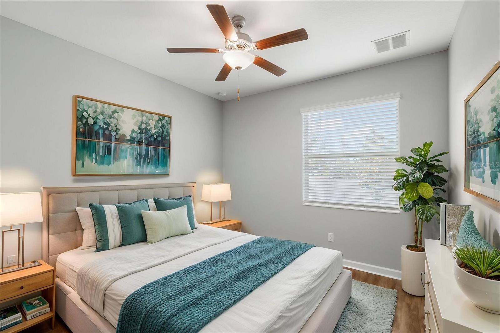 Virtually Staged - First Floor Bedroom
