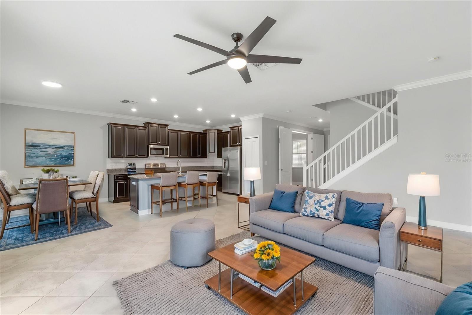 Virtually Staged - Great Room