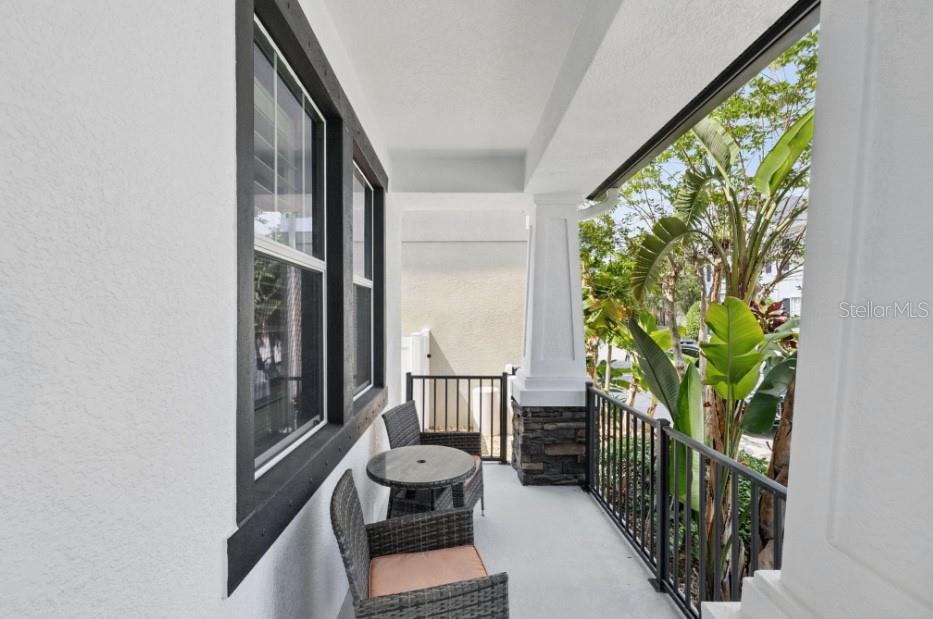 Charming front porch