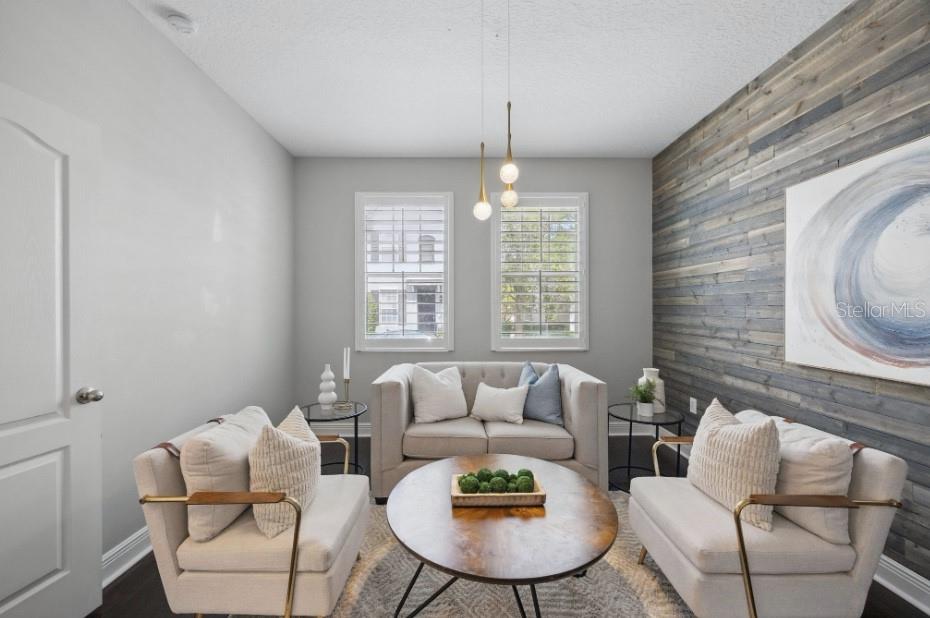 Large bedroom or game room, wine room