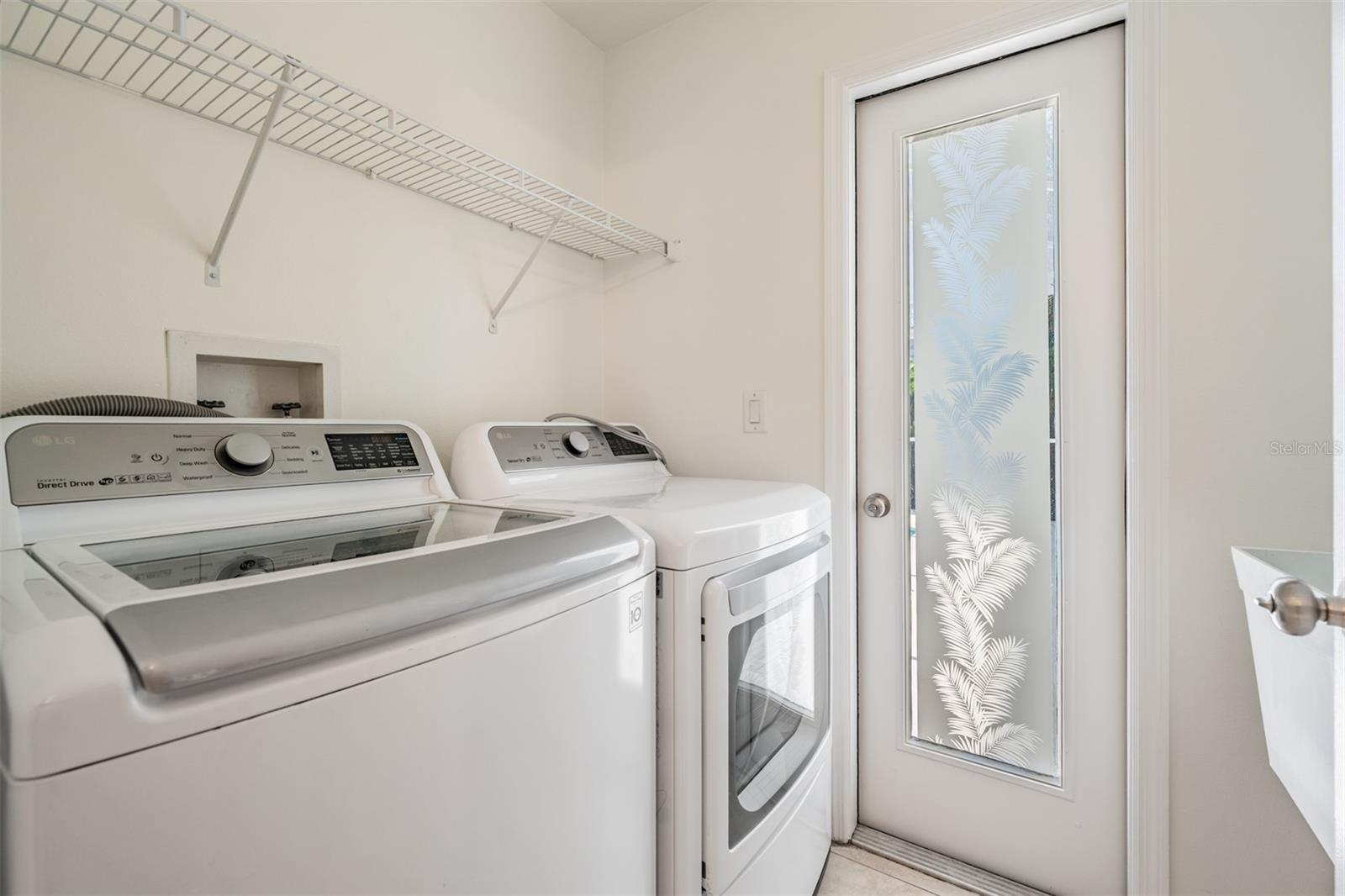 Laundry Room / Pool Patio Access