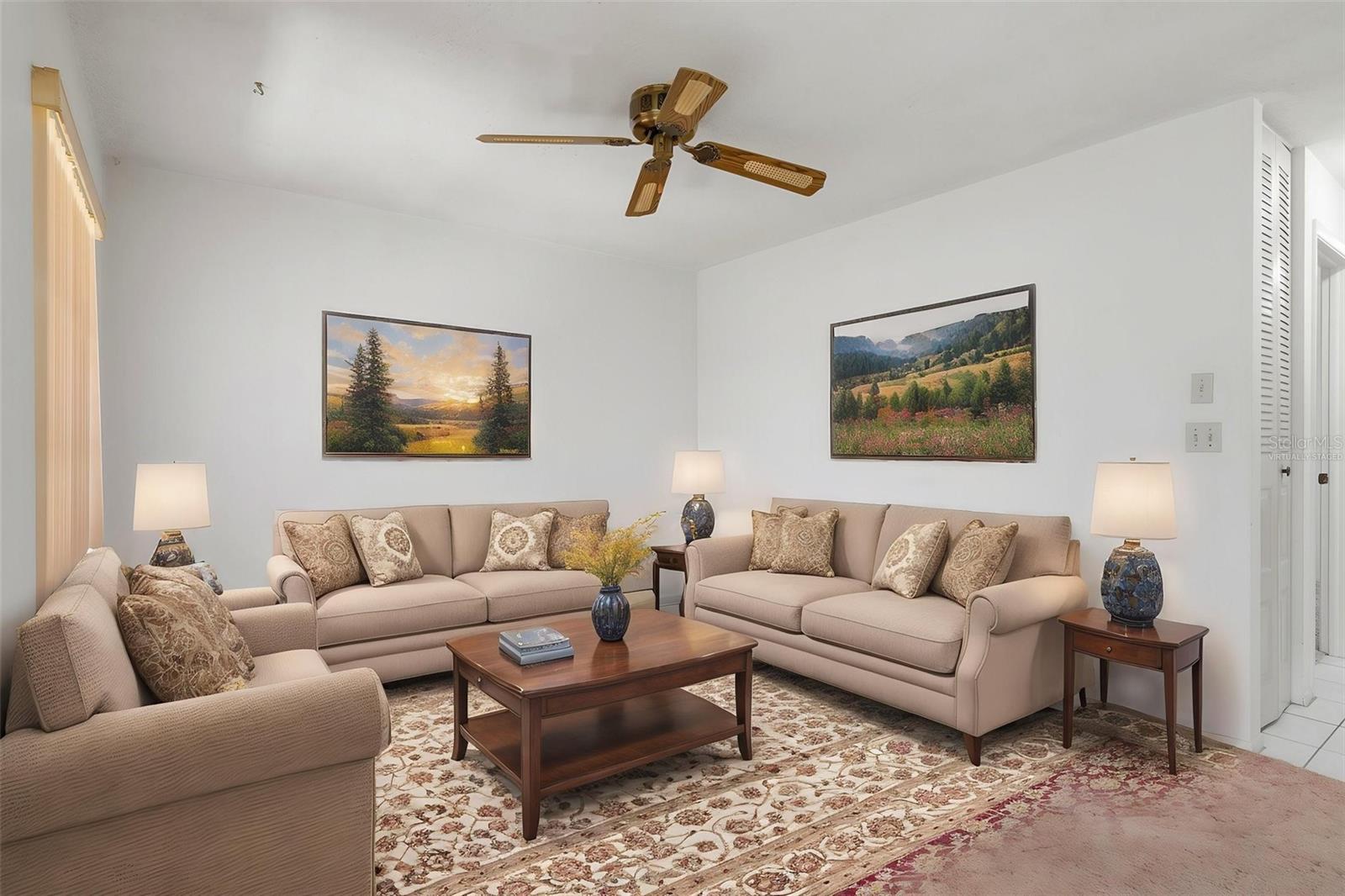 FAMILY ROOM VIRTUALLY STAGED