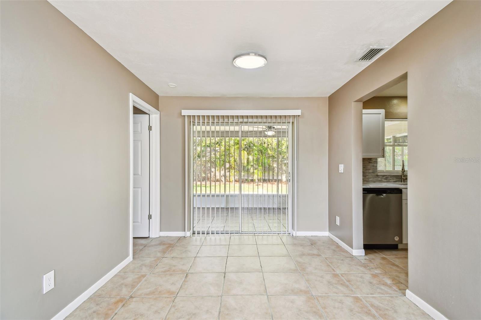 Dining area