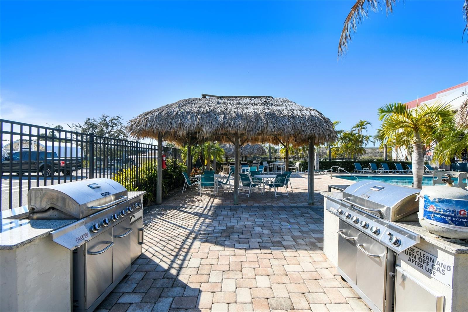 Community Grilling area