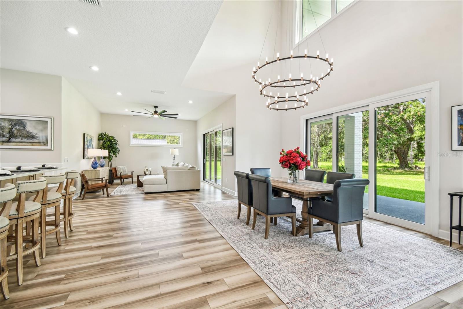 Dining room and Living room