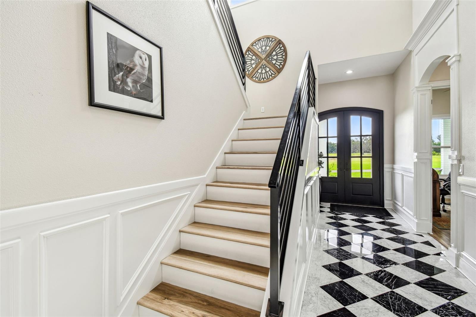 Stairs leading to the 2nd floor