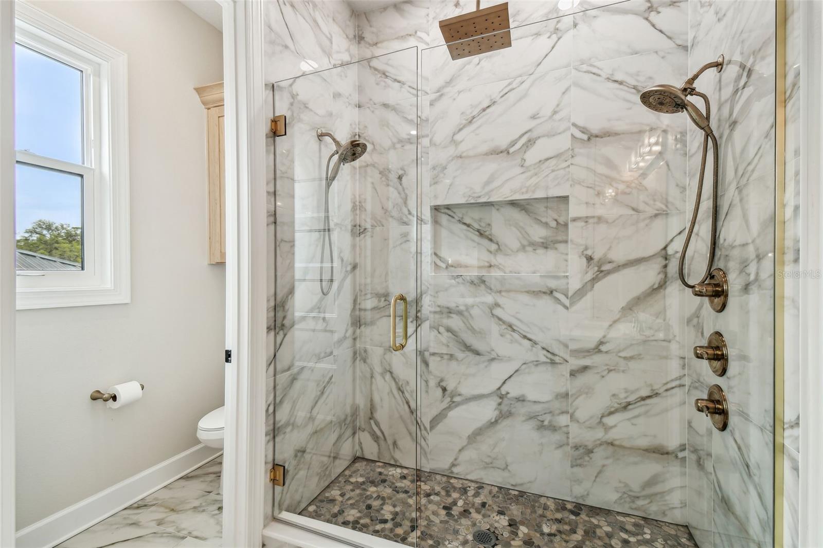 Oversized Master Bathroom Shower