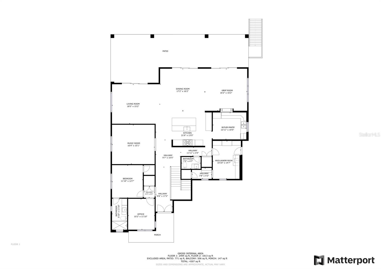 Floor Plan - Second Floor