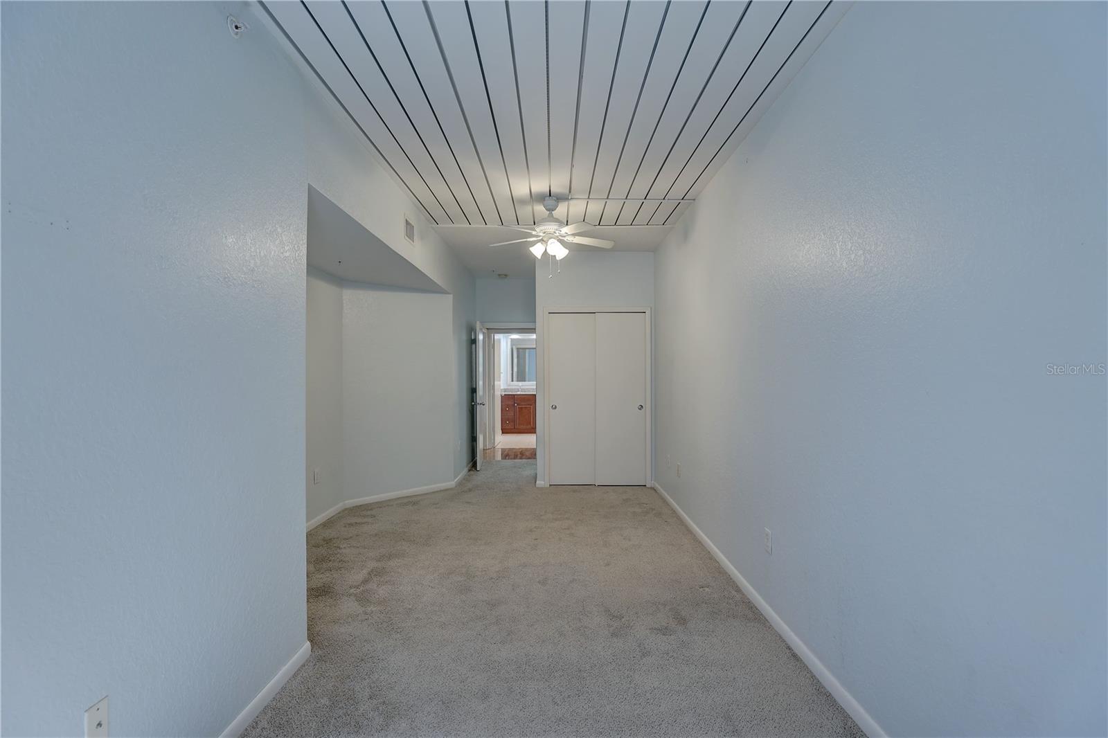 Bedroom without staging