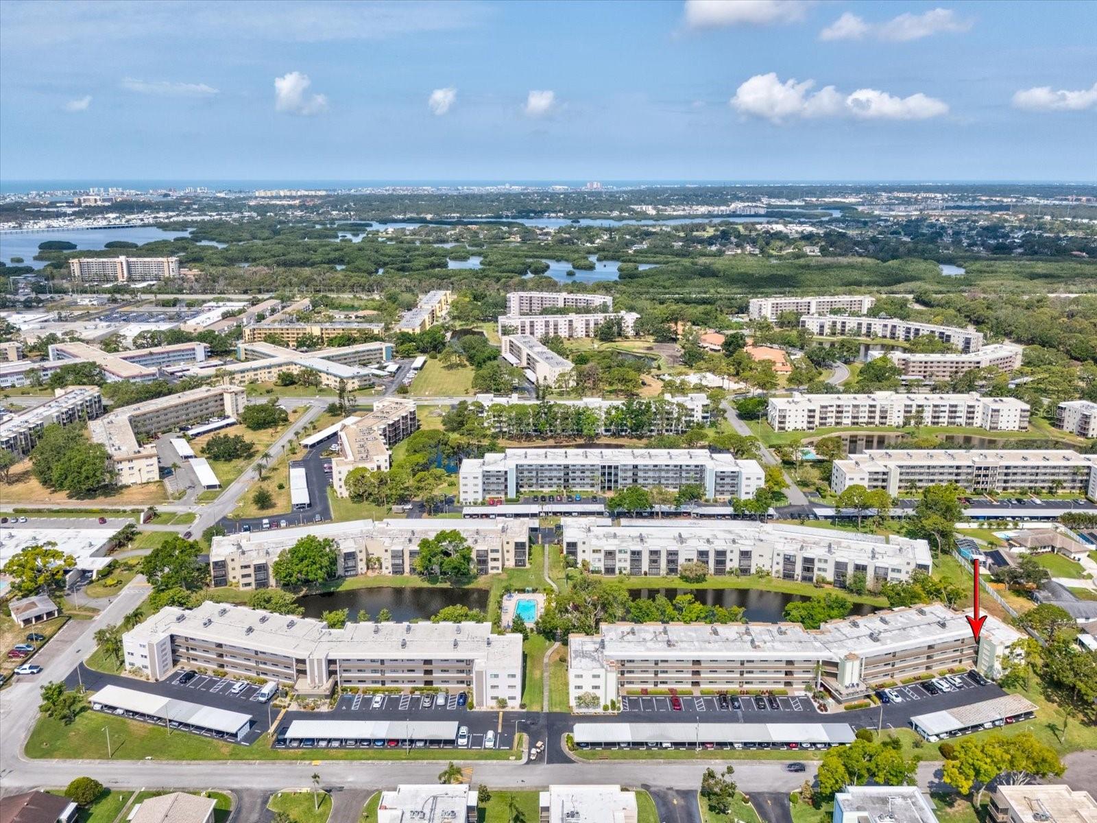 View of Five Towns complex