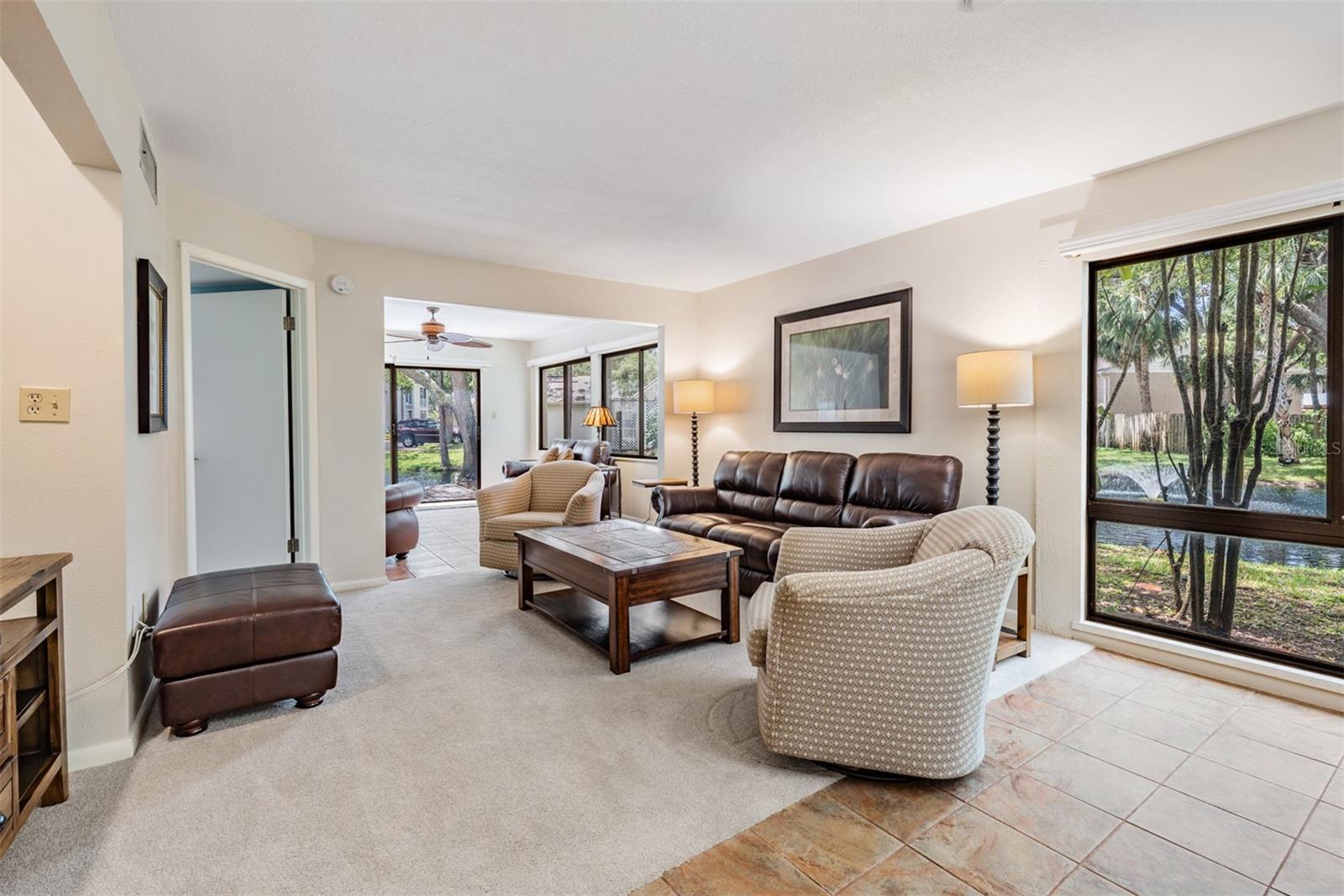 So many windows - all with a water view!