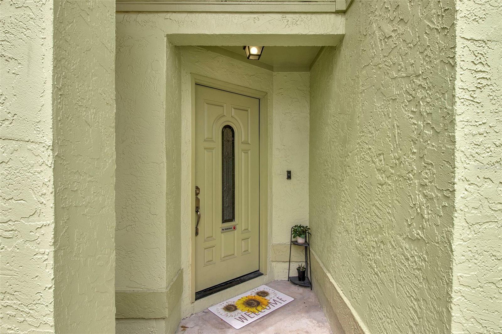 Front entrance