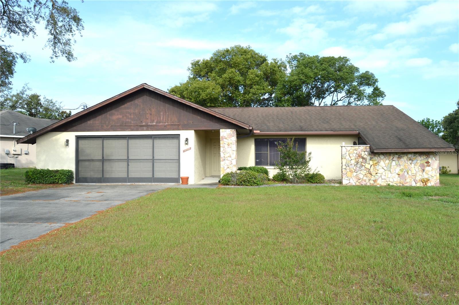 Front view of home